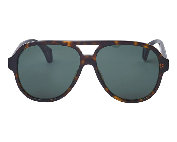 Gucci GG0463S Brown Aviator Sunglasses