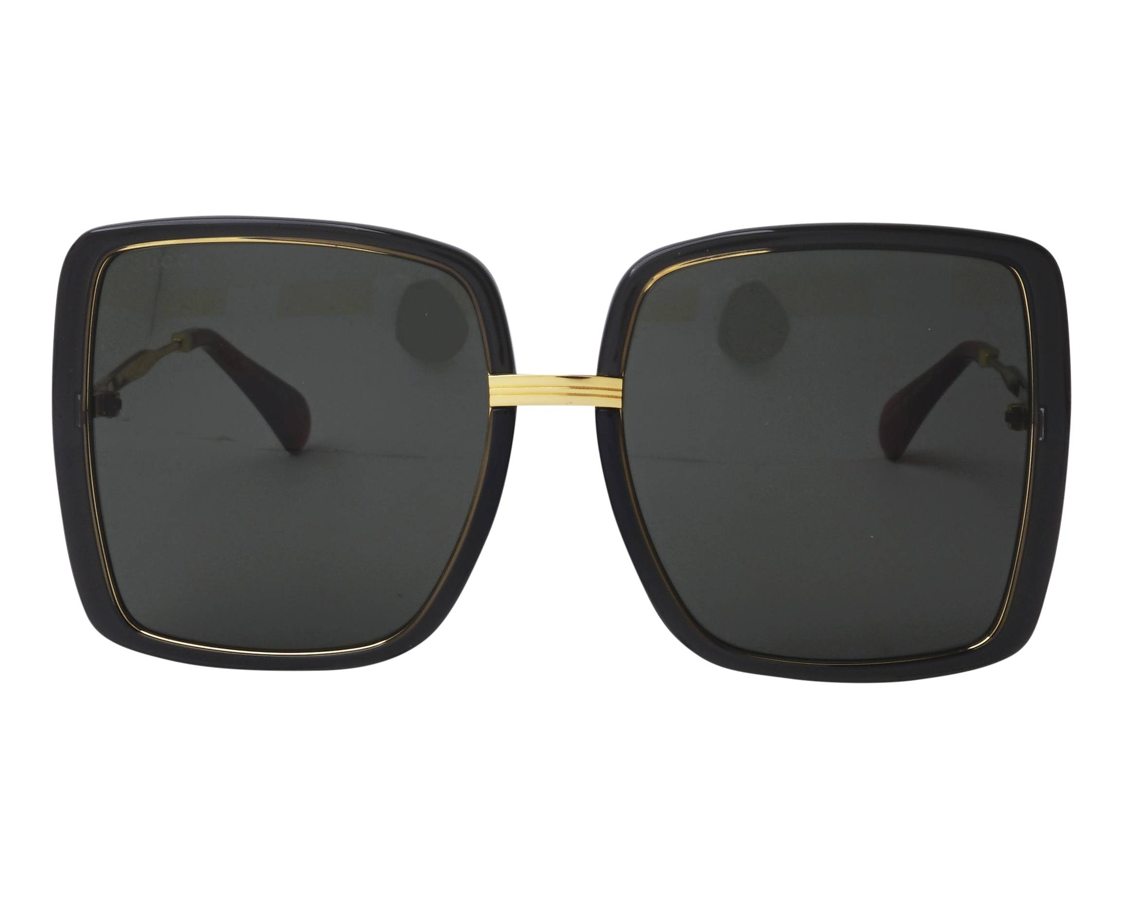 Gucci GG0903S Oversized Square Sunglasses in Grey | Designer Daydream