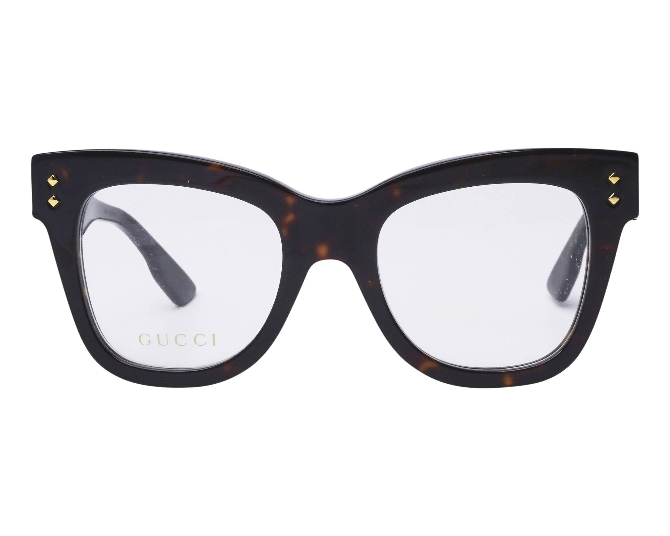 Gucci thick frame outlet glasses