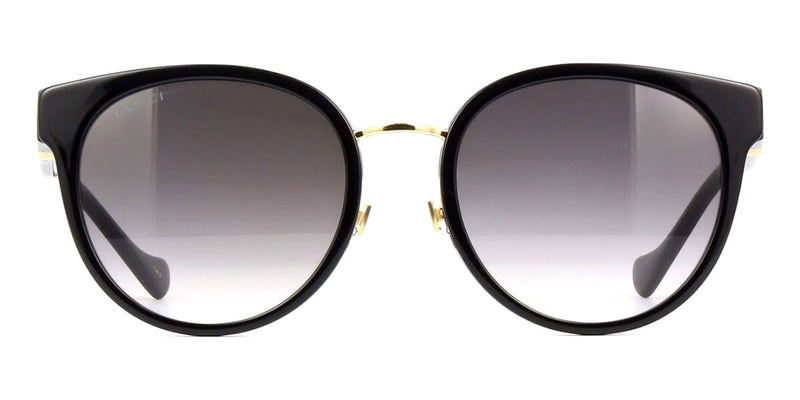 Gucci GG1027SK Black Rounded Sunglasses