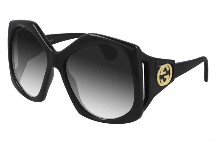 Gucci GG0875S Oversized Black Sunglasses