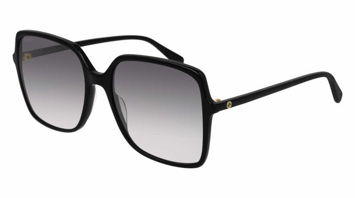 Gucci GG0544S Oversized Black Square Sunglasses