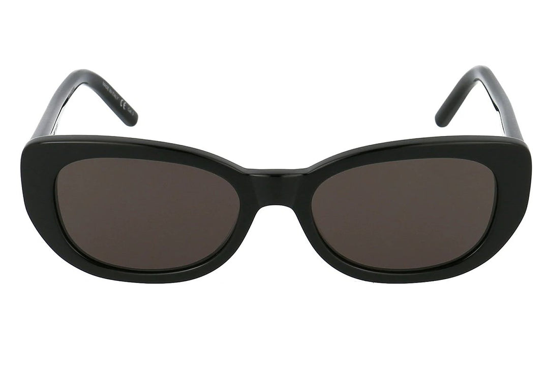 Saint Laurent SL316 Betty Oval Sunglasses in Black