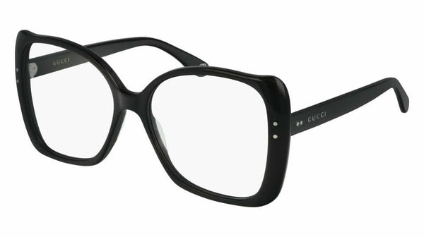 Gucci GG0473O Oversized Eyeglasses Frames in Black  display picture 2