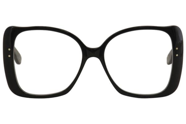 Monturas de anteojos extragrandes Gucci GG0473O en negro 