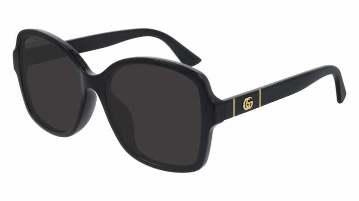 Gucci GG0765SA Marmont Logo Butterfly Sunglasses in Black