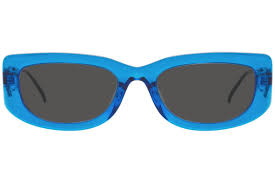 Prada PR14YS Slim Sunglasses in Blue