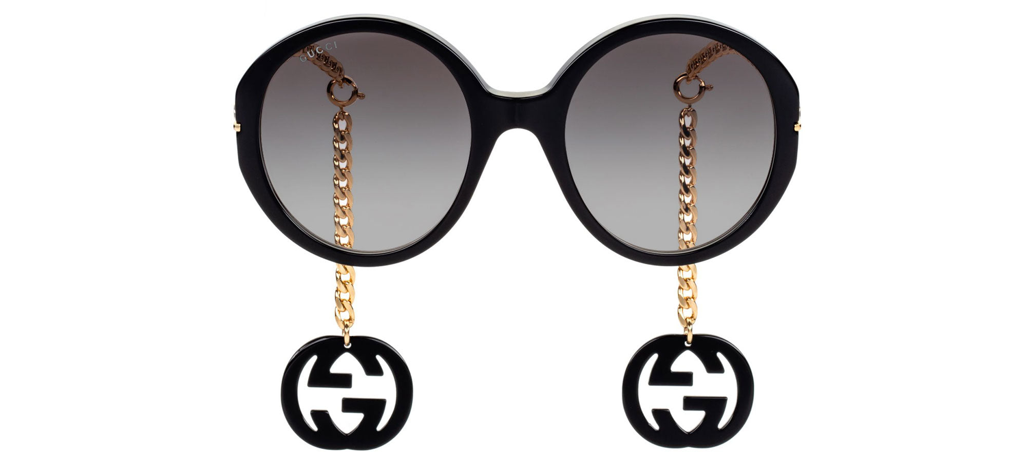 Gucci GG0726S Earring Chain Oversized Sunglasses – Designer Daydream
