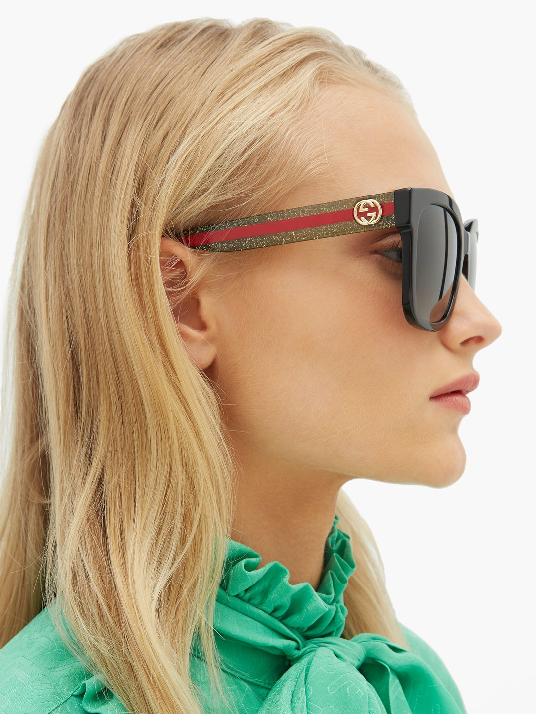gucci goggles for women Gucci GG0034SN 002 Sunglasses Black