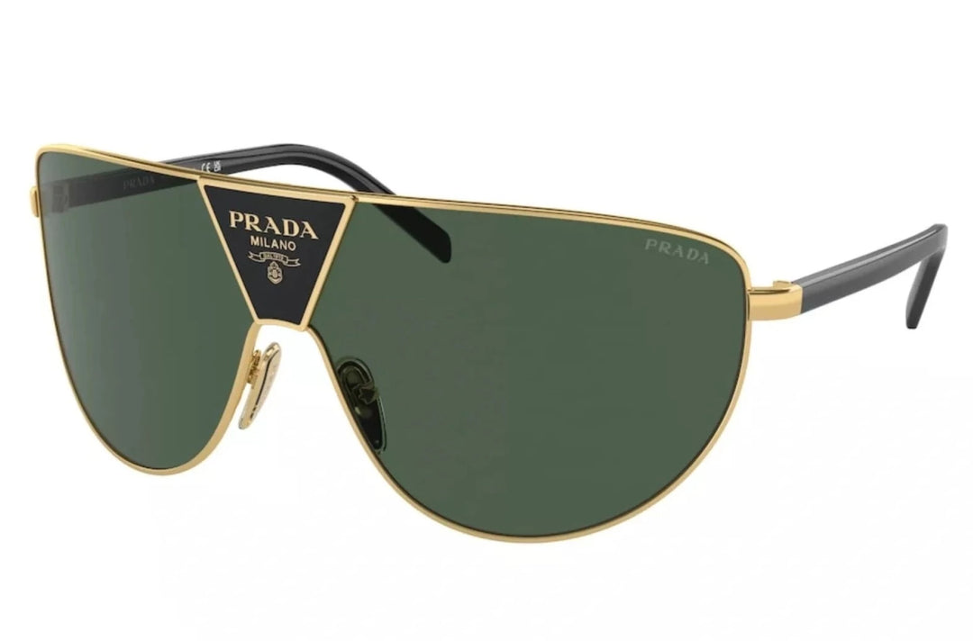 Prada PR69ZS Shield Sunglasses in Gold