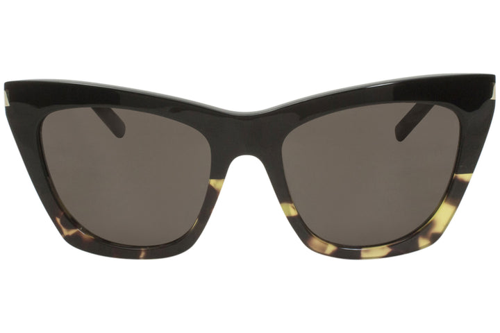 Saint Laurent Kate SL214 Cat Eye Sunglasses in Black Havana