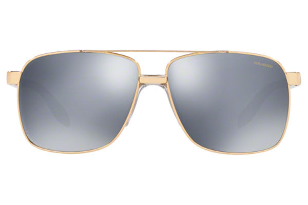 Versace VE2174 Gafas de sol polarizadas de aviador en espejo plateado