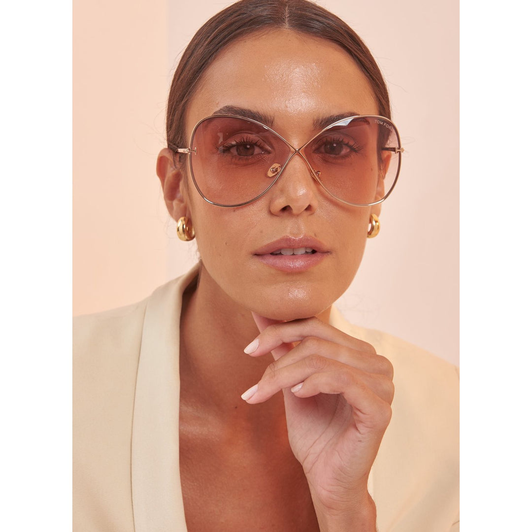 Tom Ford Nickie Rose Butterfly Sunglasses – Designer Daydream