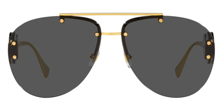 Versace VE2250 Gafas de sol estilo aviador en negro