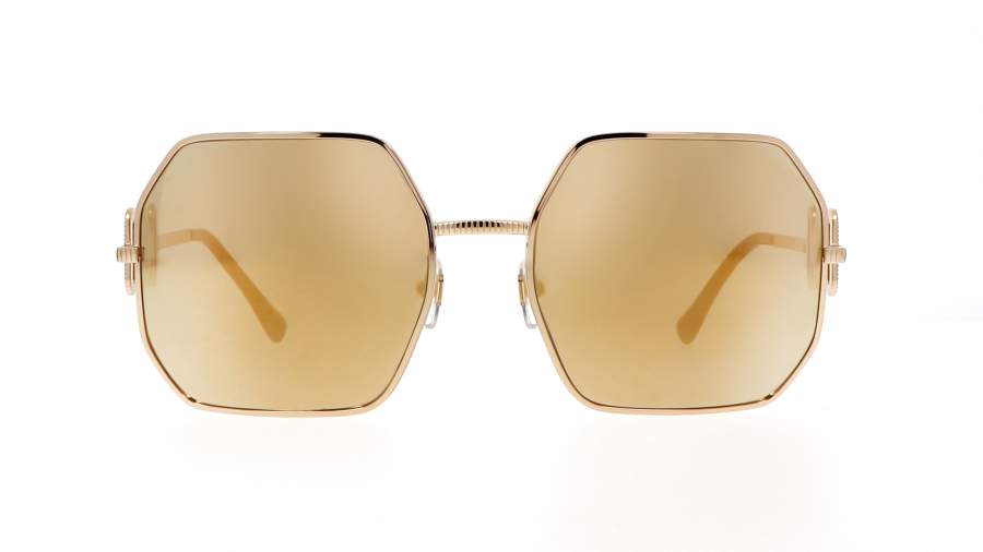 Versace VE2248 Gold Mirror Square Sunglasses